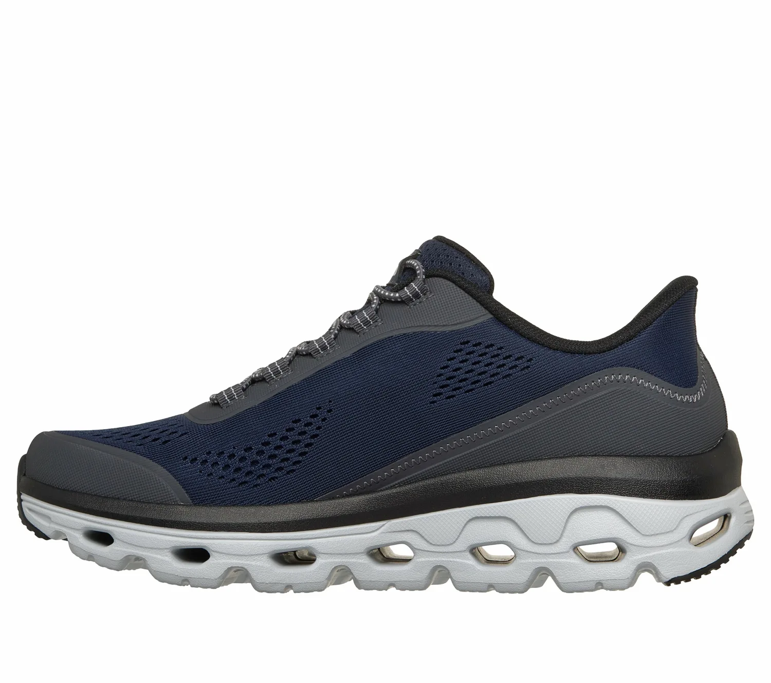Слипоны: подошва Glidestep - Grover Peak Skechers, NVY — фото 4