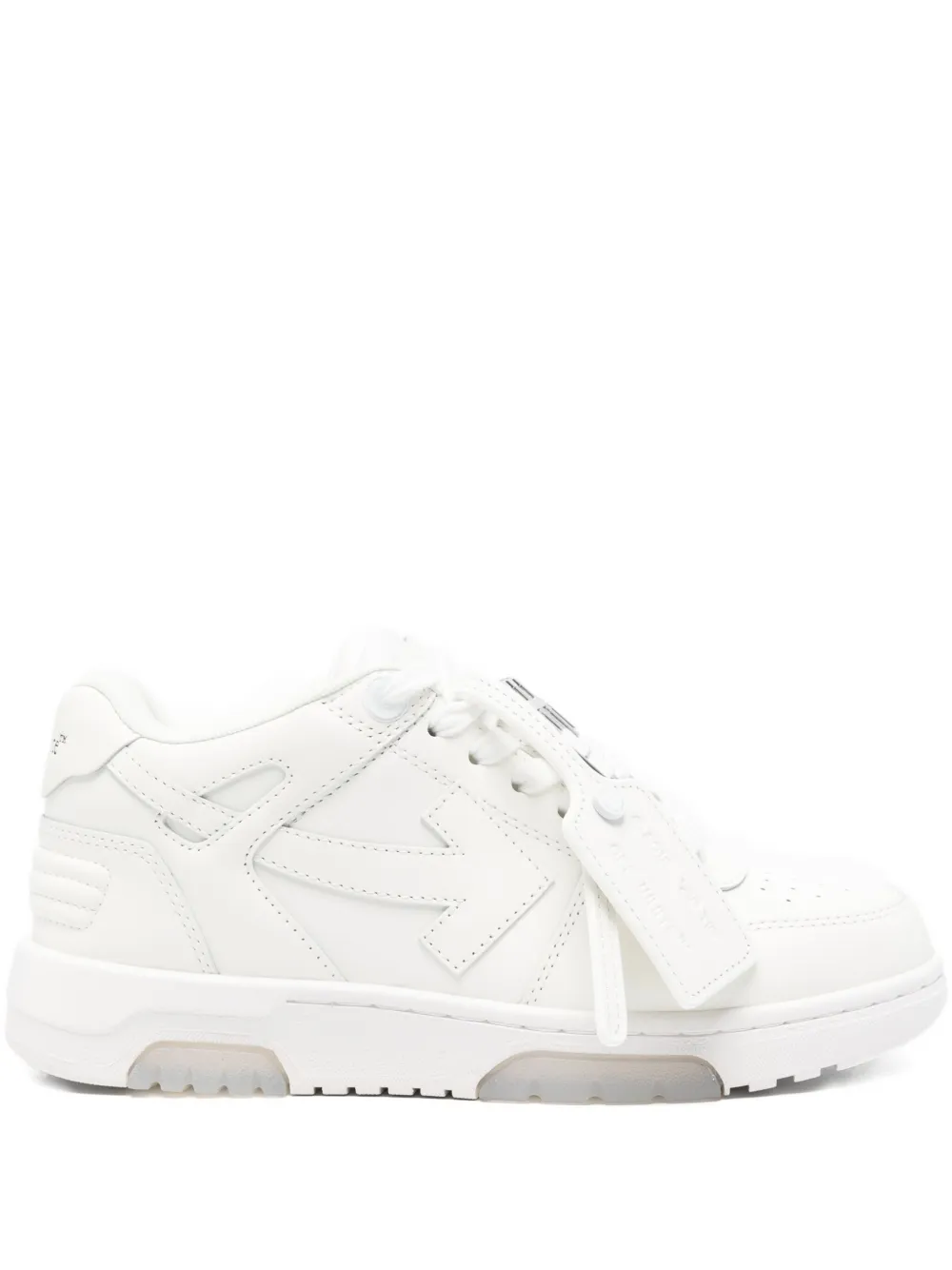 Кроссовки Out Of Office с пряжкой в ​​виде стрелы OFF-WHITE, белый