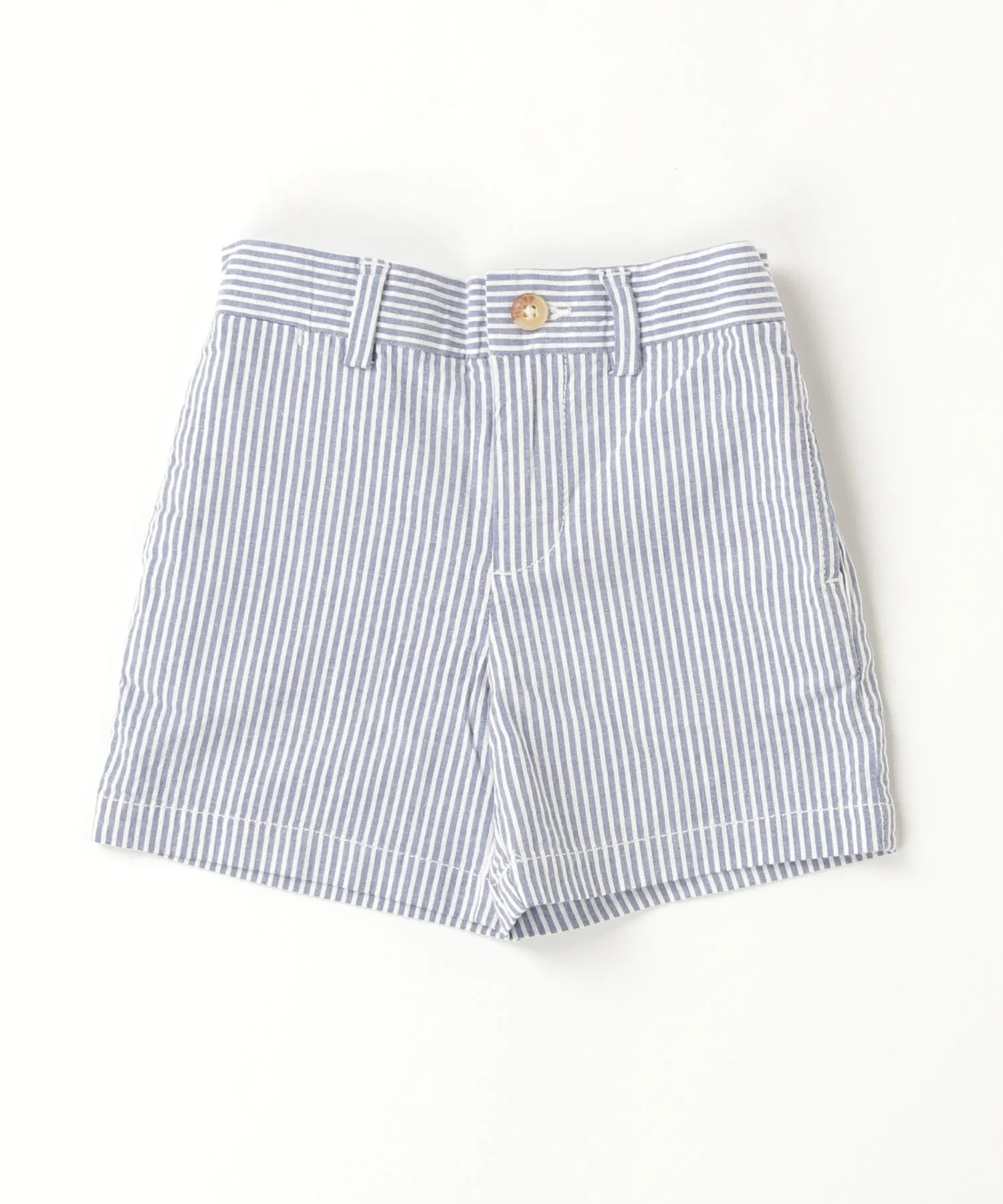 Детские хлопковые шорты-чинос POLO RALPH LAUREN CHILDRENSWEAR тёмно-синие — фото 3