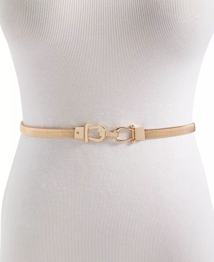 

Женский эластичный металлический ремень Cobra Giani Bernini, золото