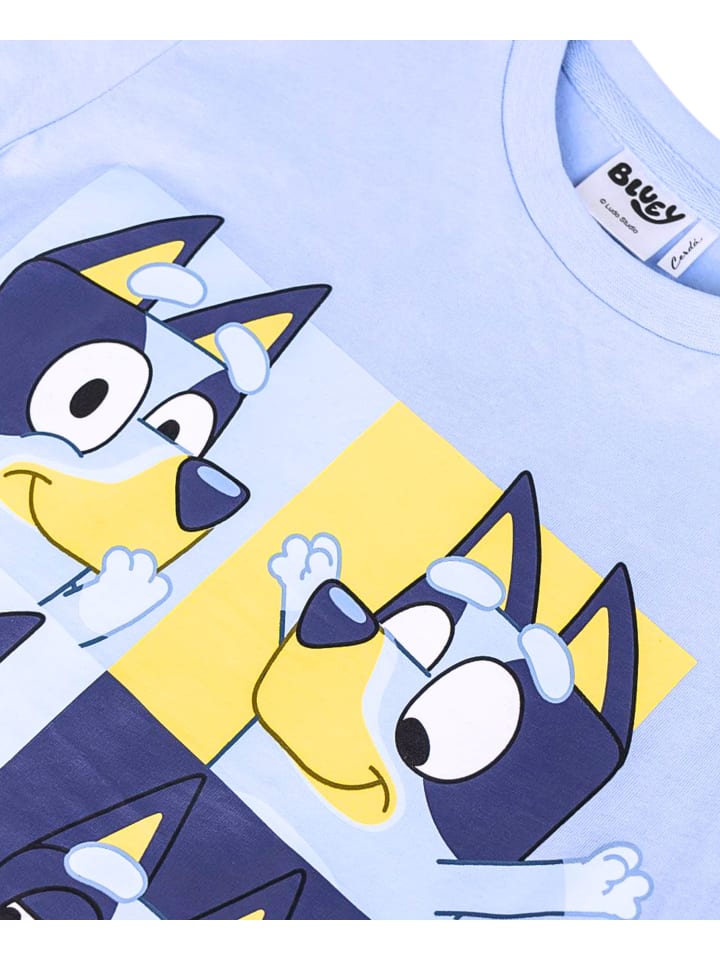 Cerda Футболка Bluey светло-голубого цвета — фото 3