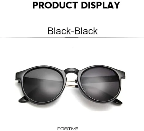 

Модные круглые солнцезащитные очки для женщин и мужчин, унисекс, в большой оправе, ретро, ​​оранжевые, с защитой от УФ-излучения UV400 MTZJH, Lightbrown-black