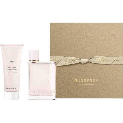 Burberry Her Gift Set Eau De Parfum 50 ml + Body Lotion 75 ml — фото 3