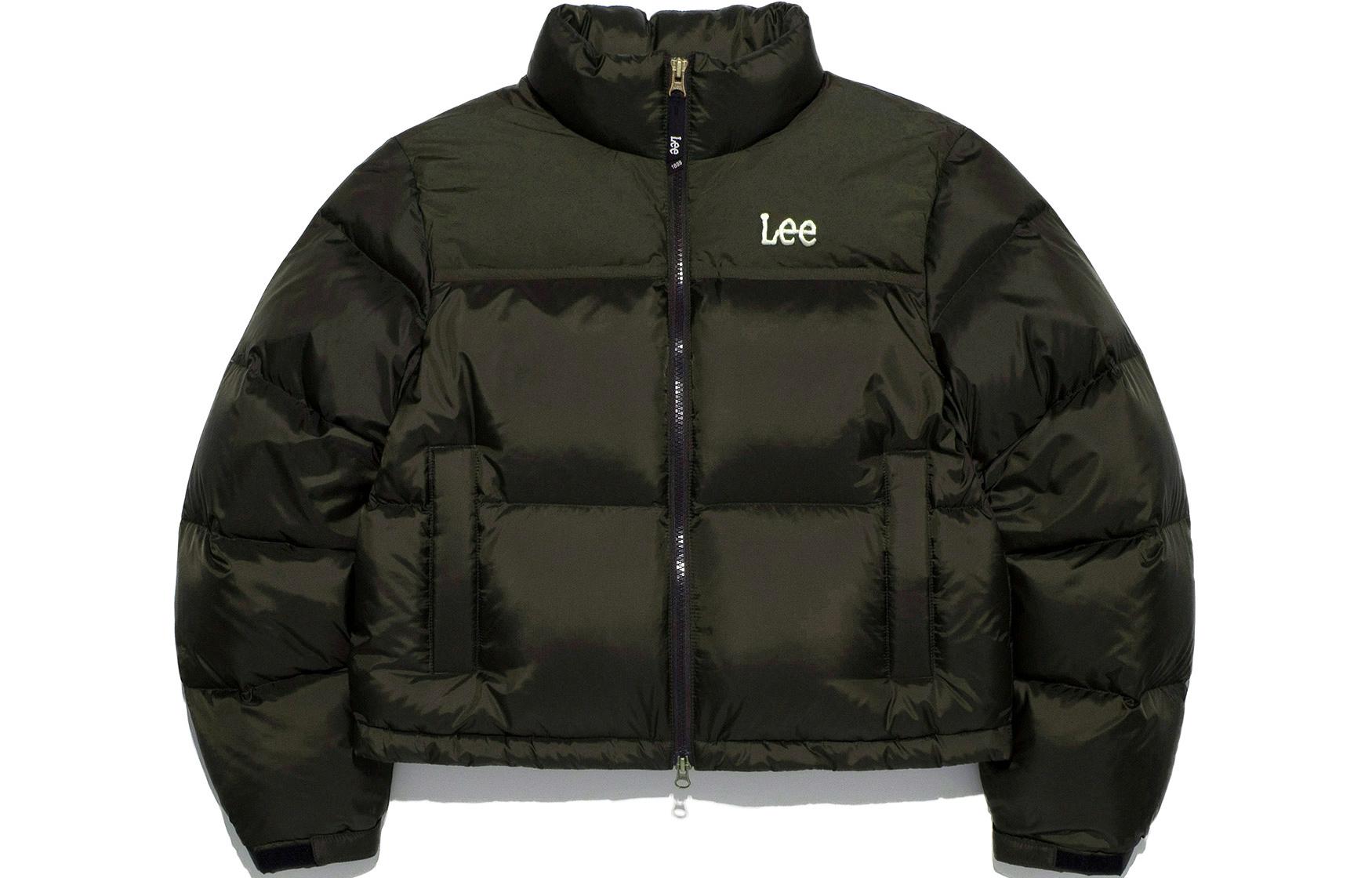 

Lee Коричневая пуховая куртка для женщин, Brown