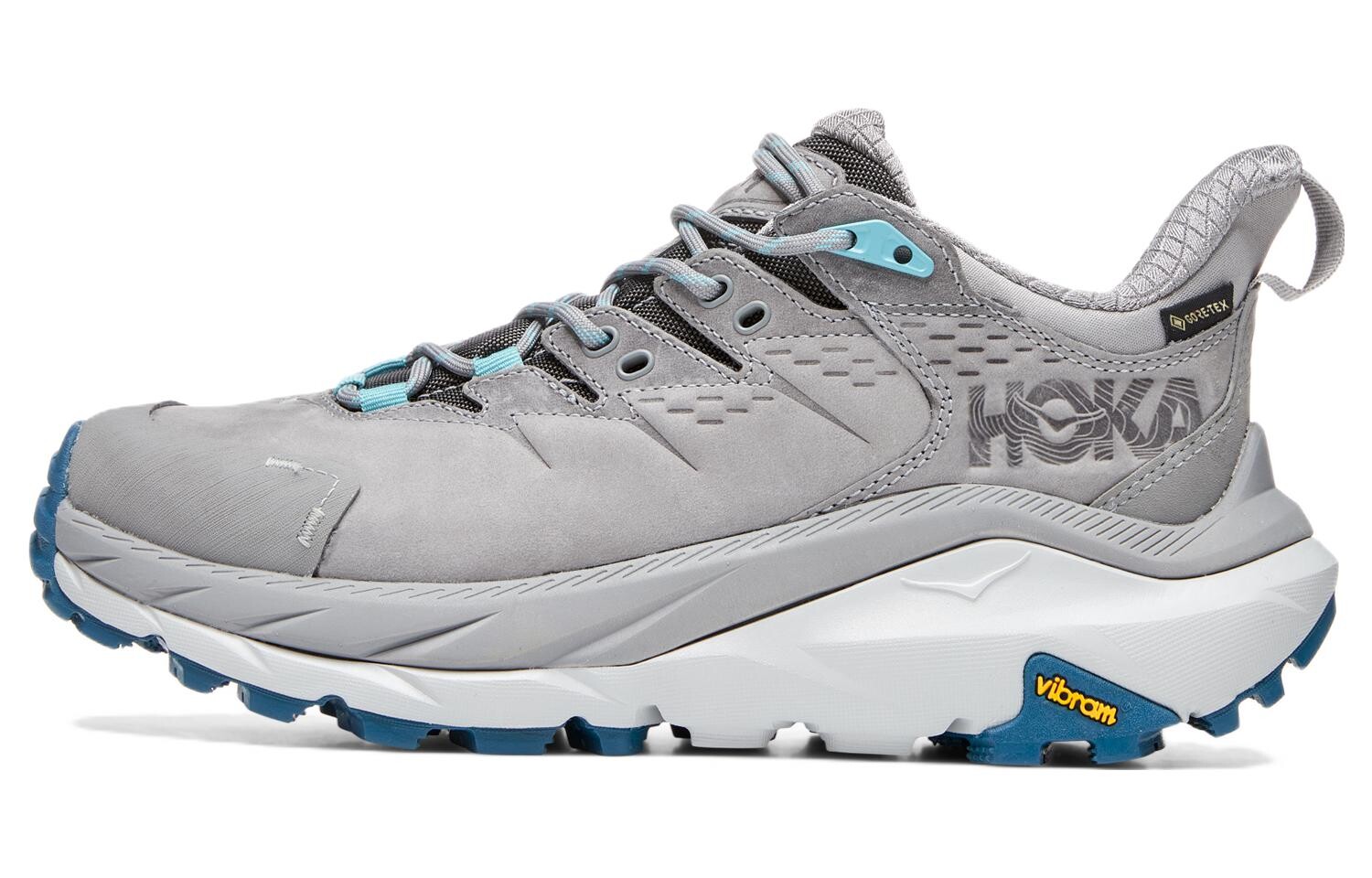 

Кроссовки женские Kaha Hiking с низким верхом серо-синие Hoka One One