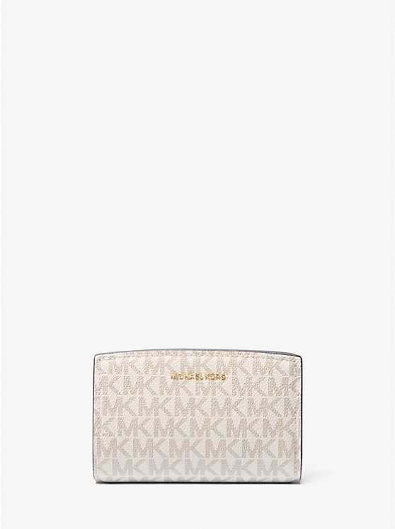 

Средний кошелек Bryant с фирменным логотипом Michael Kors, Vanilla/Acorn