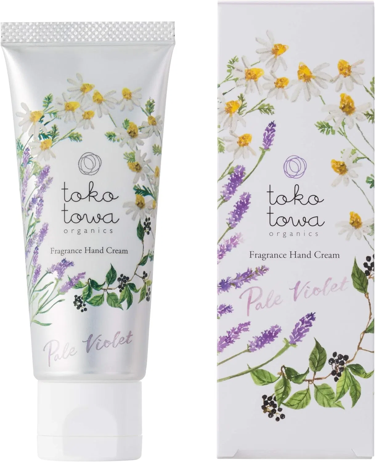 Крем для рук Tokotowa Organics с ароматом фиалки, 45 г