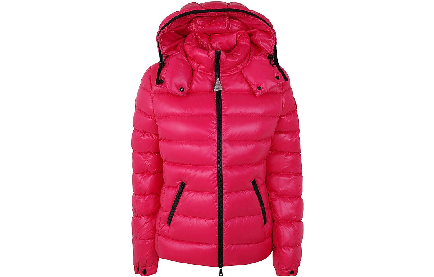 

Пуховик женский фуксия Moncler, цвет Fuchsia