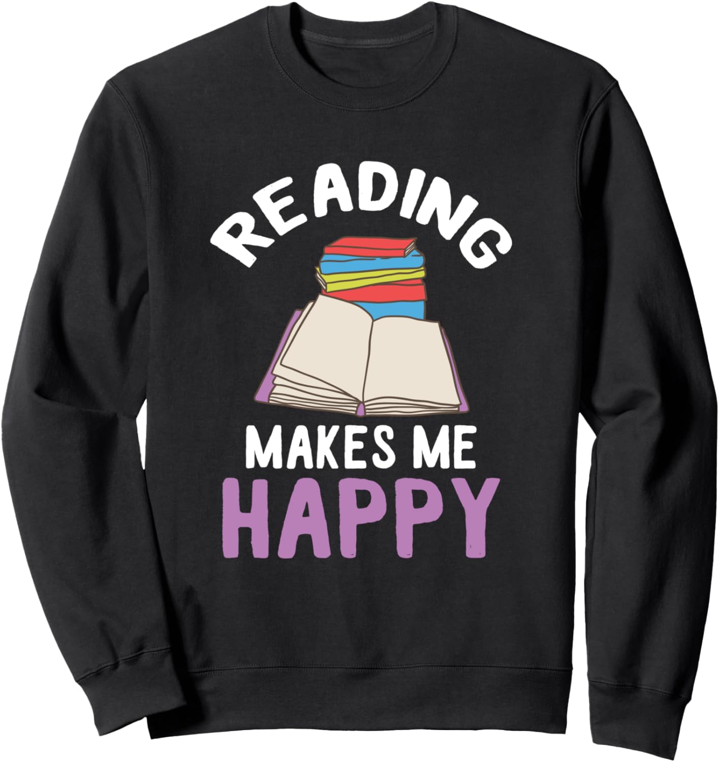 

Подарок для книголюба. Книжные жучки. Книга делает меня счастливым. Книжная толстовка Bookworm Read Books Lover Reading Book Gifts, черный