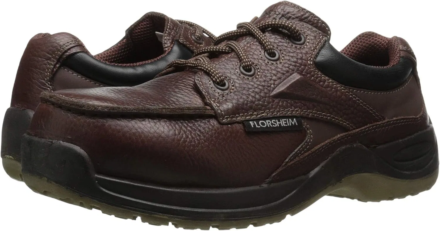 Мужские кроссовки Florsheim Rambler Creek. Отличная обувь с композитной вставкой и защитой, коричневый — фото 2