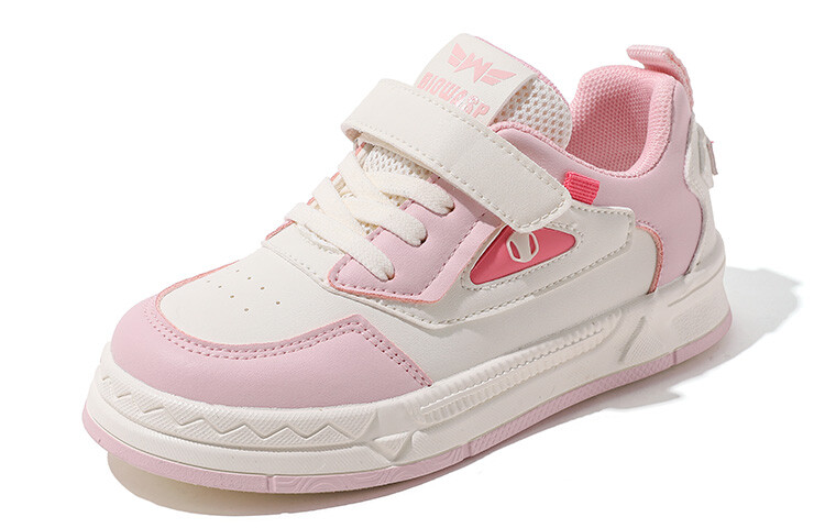 Кроссовки BIG WASP Kids Skateboarding Shoes Kids Low-top, бежевый/черный — фото 4