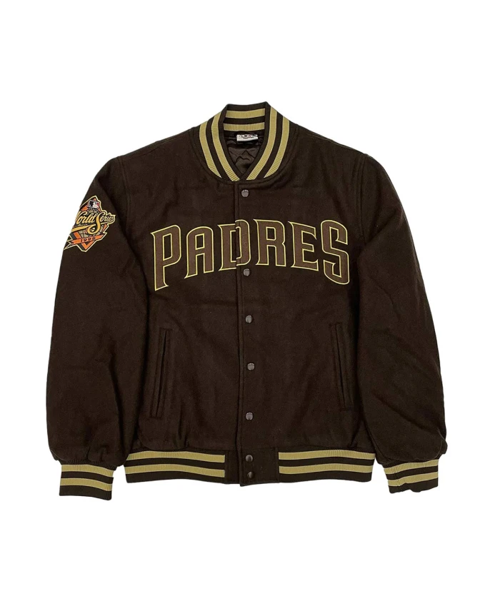 

Университетская куртка San Diego Padres MLB New Era, коричневый