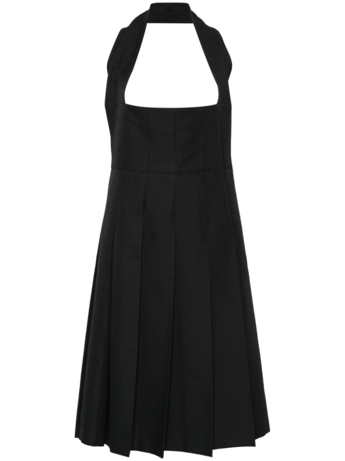 

Платье миди со складками Comme Des Garçons Comme Des Garçons, черный