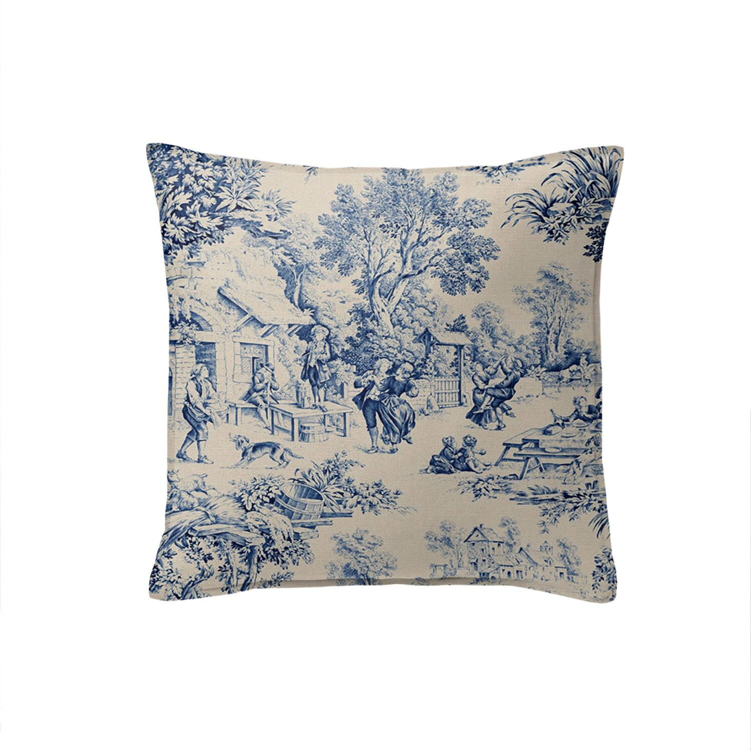 

Подушка Maison Toile Blue Decor 6ix Tailors Fine Linens, синий