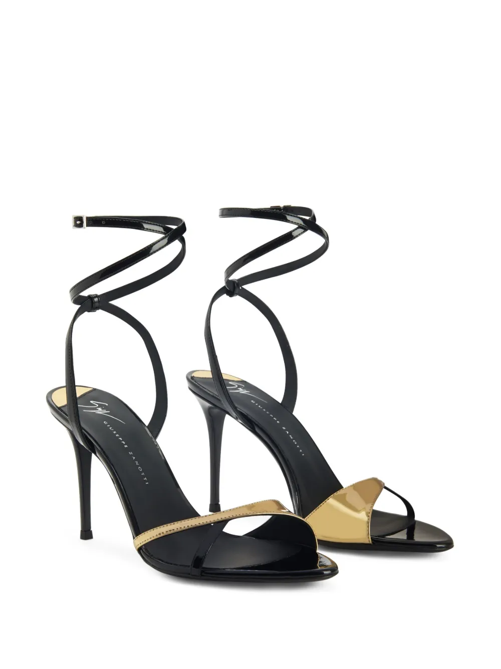 Босоножки Bellha 90 Giuseppe Zanotti, черный — фото 2