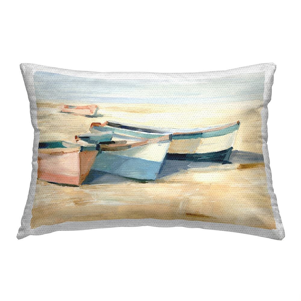 

Stupell Home Decor Better at Beach Декоративная подушка из ракушек, цвет Beige Khaki