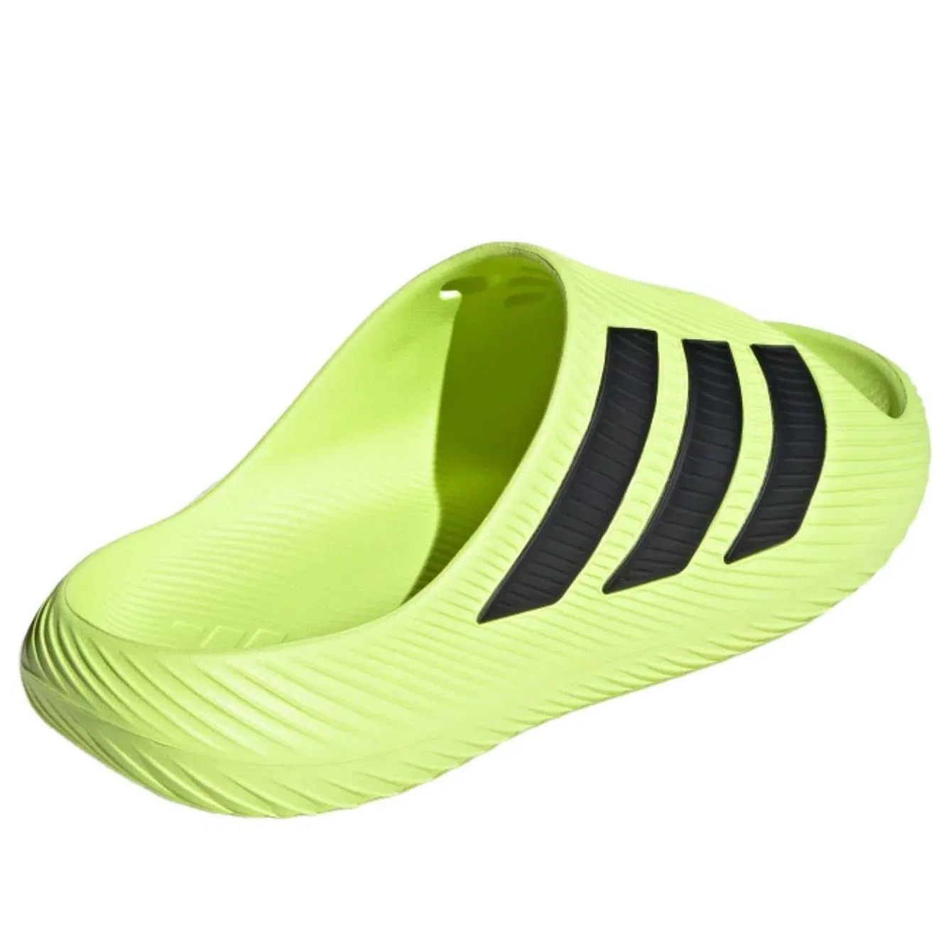 Шлепанцы Adidas Purechill Volt Black KH6736, желтый — фото 3