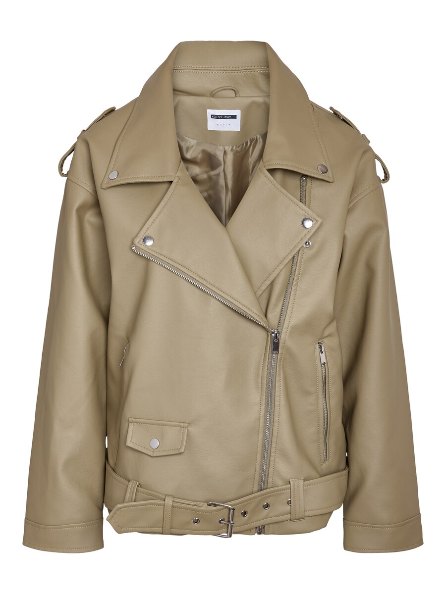 

Кожаная куртка Noisy may Between-Season Jacket PAULINA, бежевый