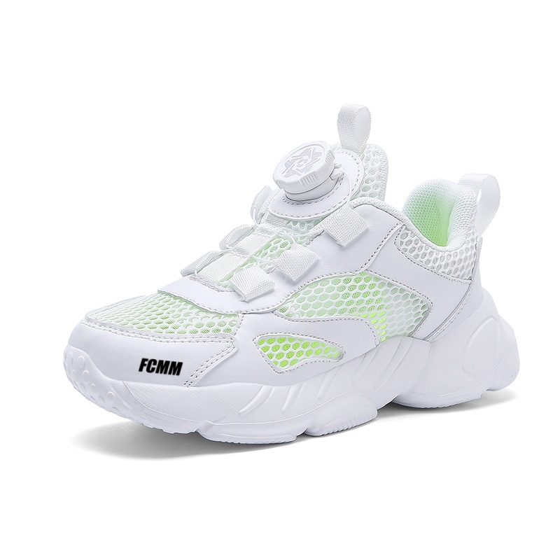 

FCMM Противоскользящие износостойкие повседневные кроссовки белого цвета для детей