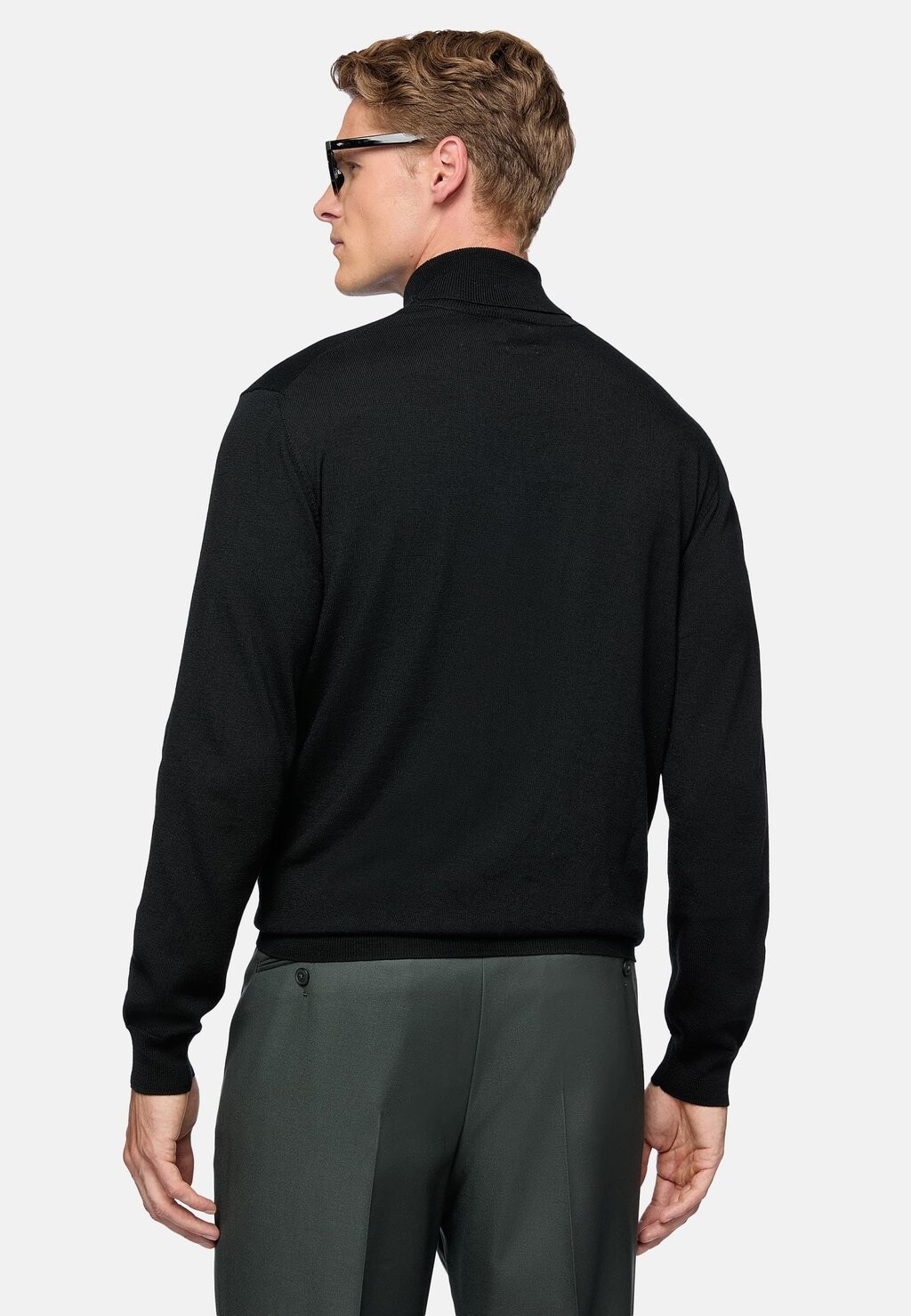 

Джемпер POLO NECK Boggi Milano, черный