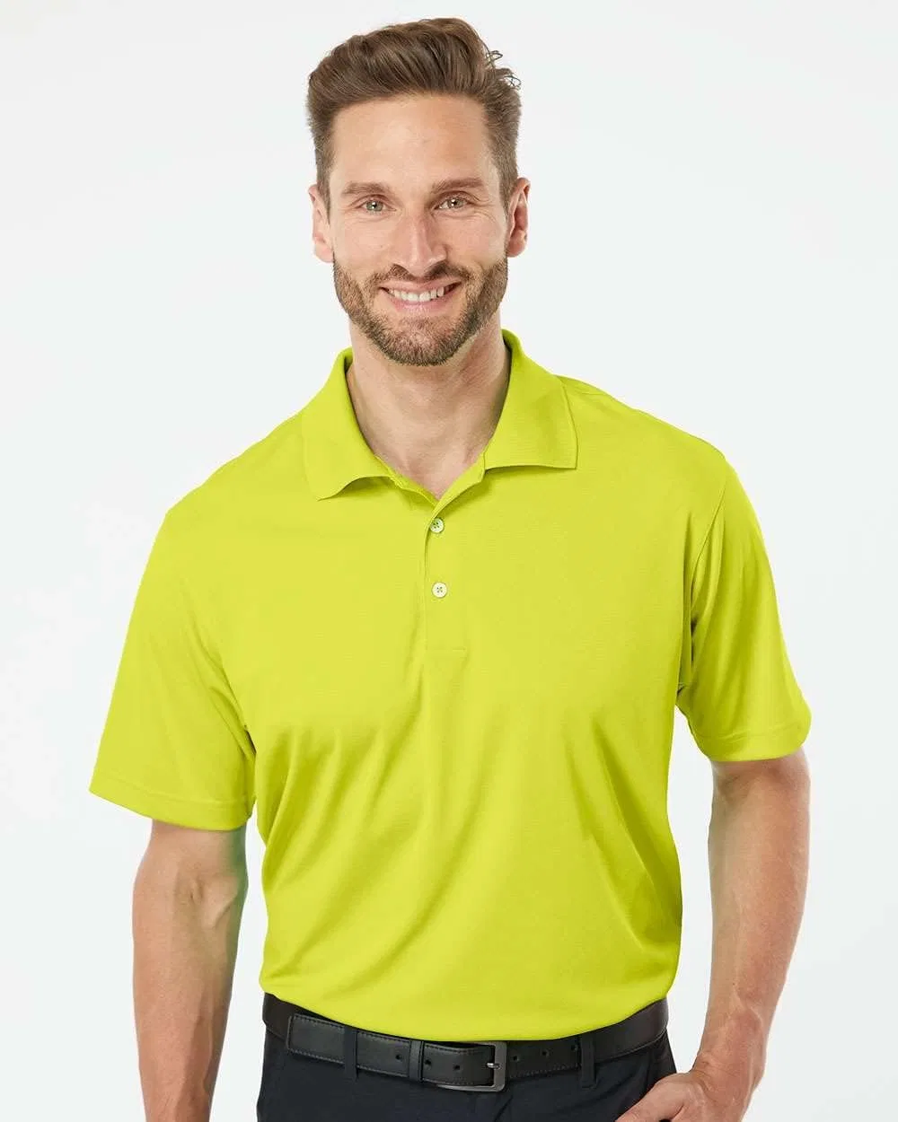 Мужское поло adidas Solar Yellow