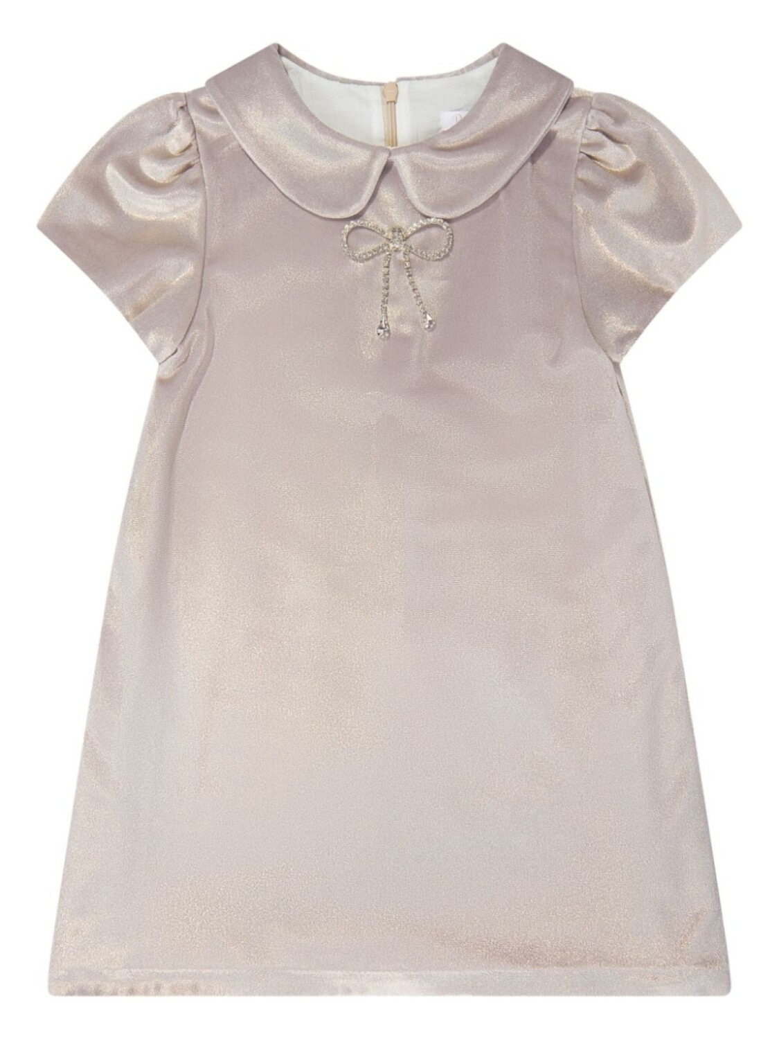 

Платье с эффектом металлик Patachou, золотой