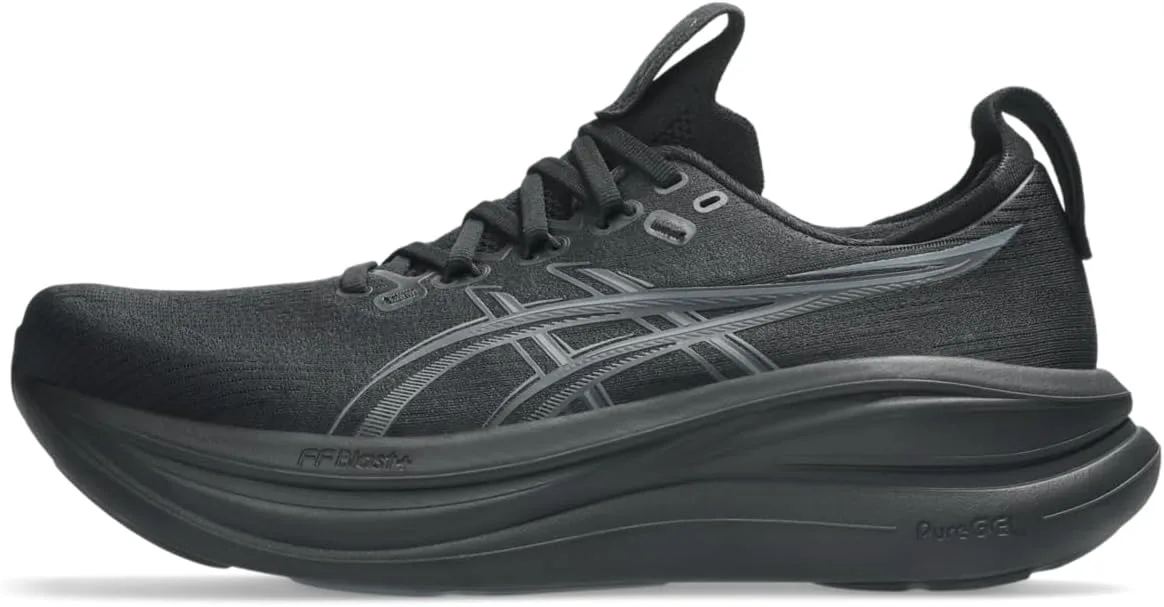 Мужские беговые кроссовки ASICS Gel-Nimbus 28, черный/графитовый