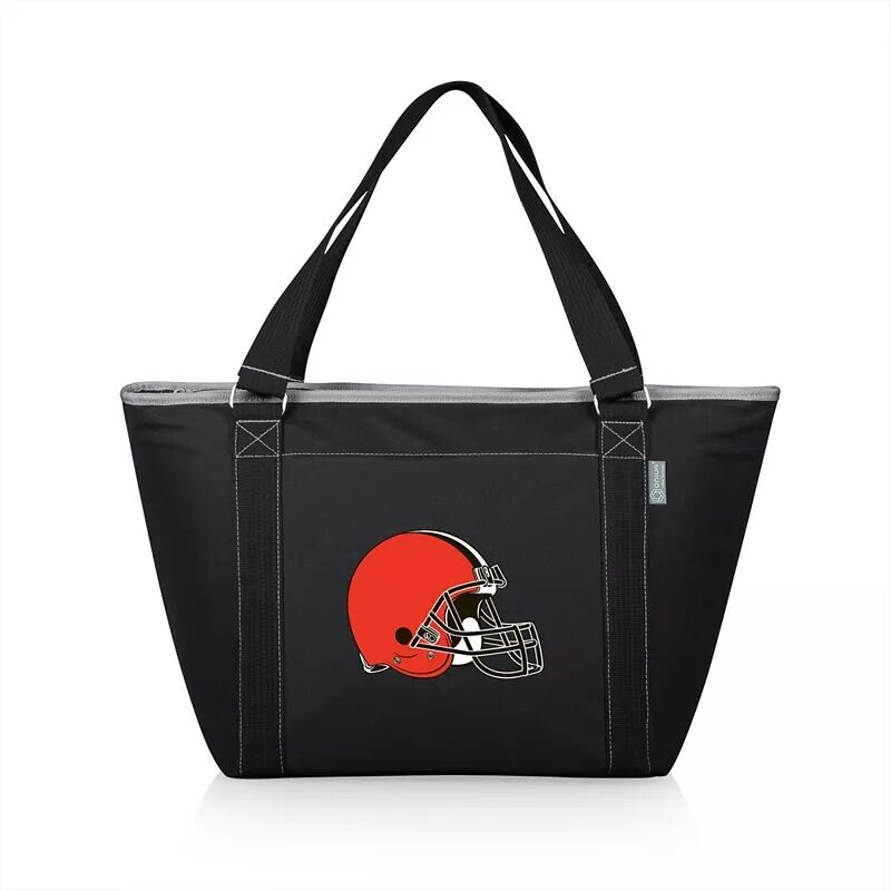 

Черная большая сумка-холодильник Picnic Time Cleveland Browns Topanga