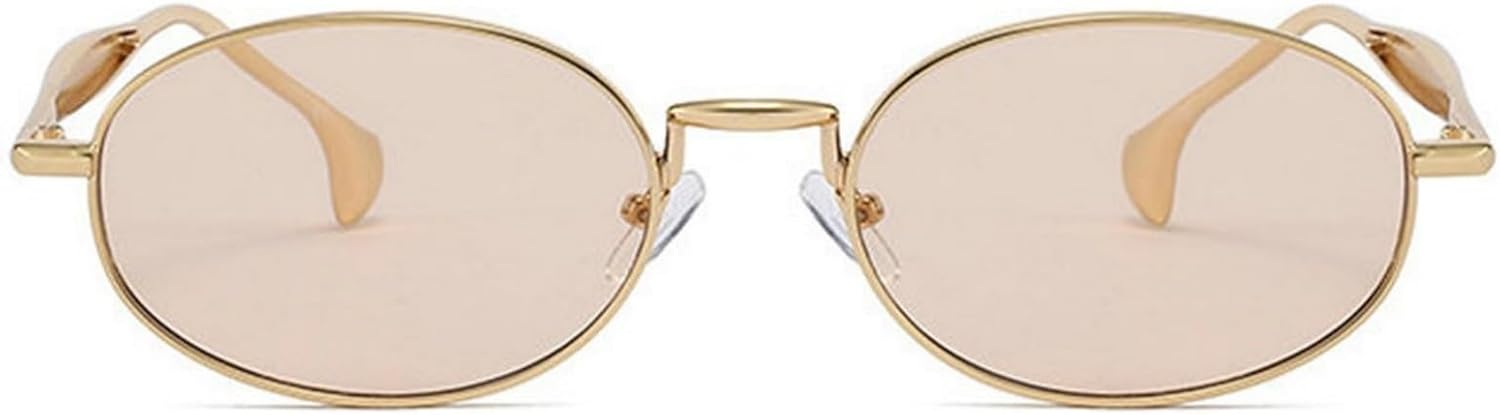 

Винтажные овальные солнцезащитные очки Helena для женщин, 90-е годы, металлическая оправа, дизайнерские женские солнцезащитные очки, модные солнцезащитные очки с защитой от УФ-излучения UV400, C7