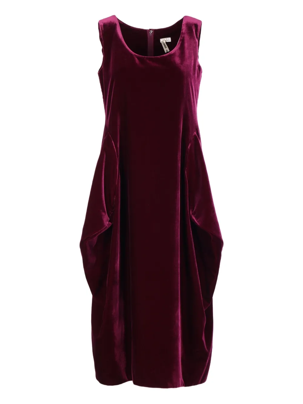 

Платье миди без рукавов Comme Des Garcons, красный