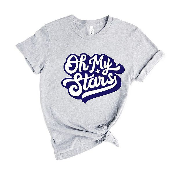 

Футболка Oh my stars с коротким рукавом Simply Sage Market, Heather Grey