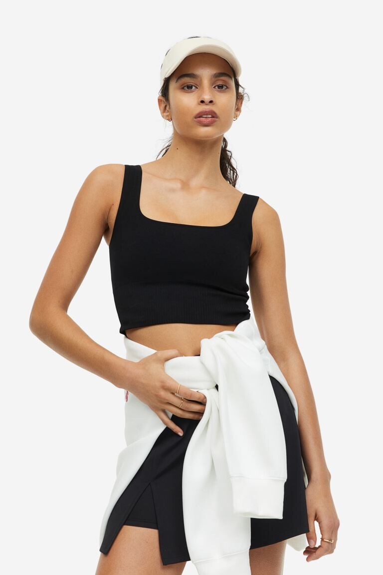 

Бесшовный спортивный бралетт H&M