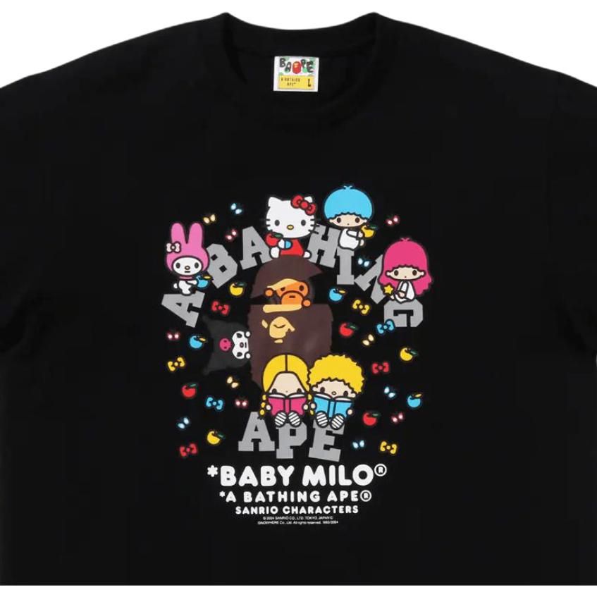 Футболка Bape X Sanrio Characters II эксклюзив Ginza A BATHING APE, черный — фото 3