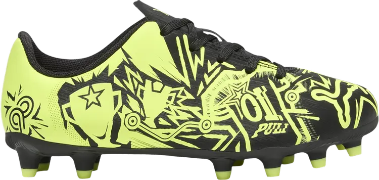 

Кроссовки Christian Pulisic x Tacto 2 FG AG Big Kid 'CP10 Pack - Electric Lime', желтый