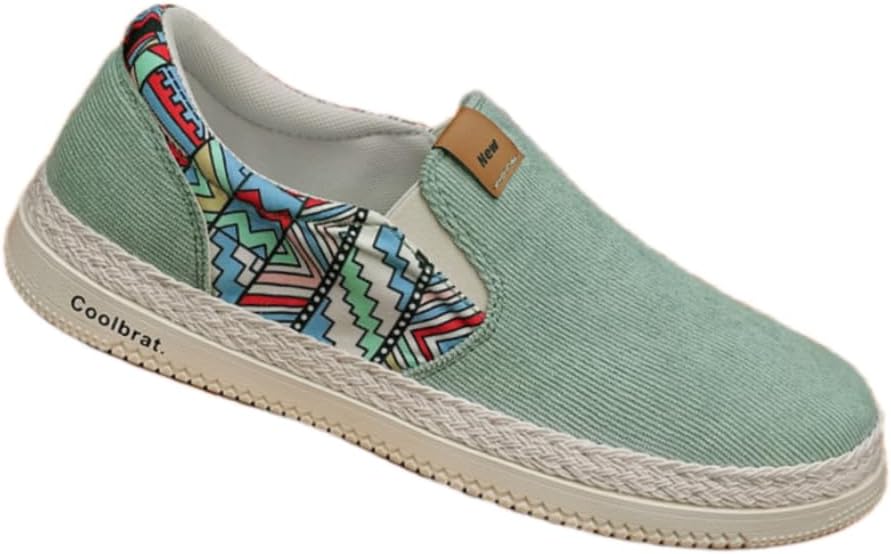 

Мужские повседневные спортивные кроссовки из холста, легкие, дышащие и удобные, подходят для ежедневной носки Hoalox, зеленый