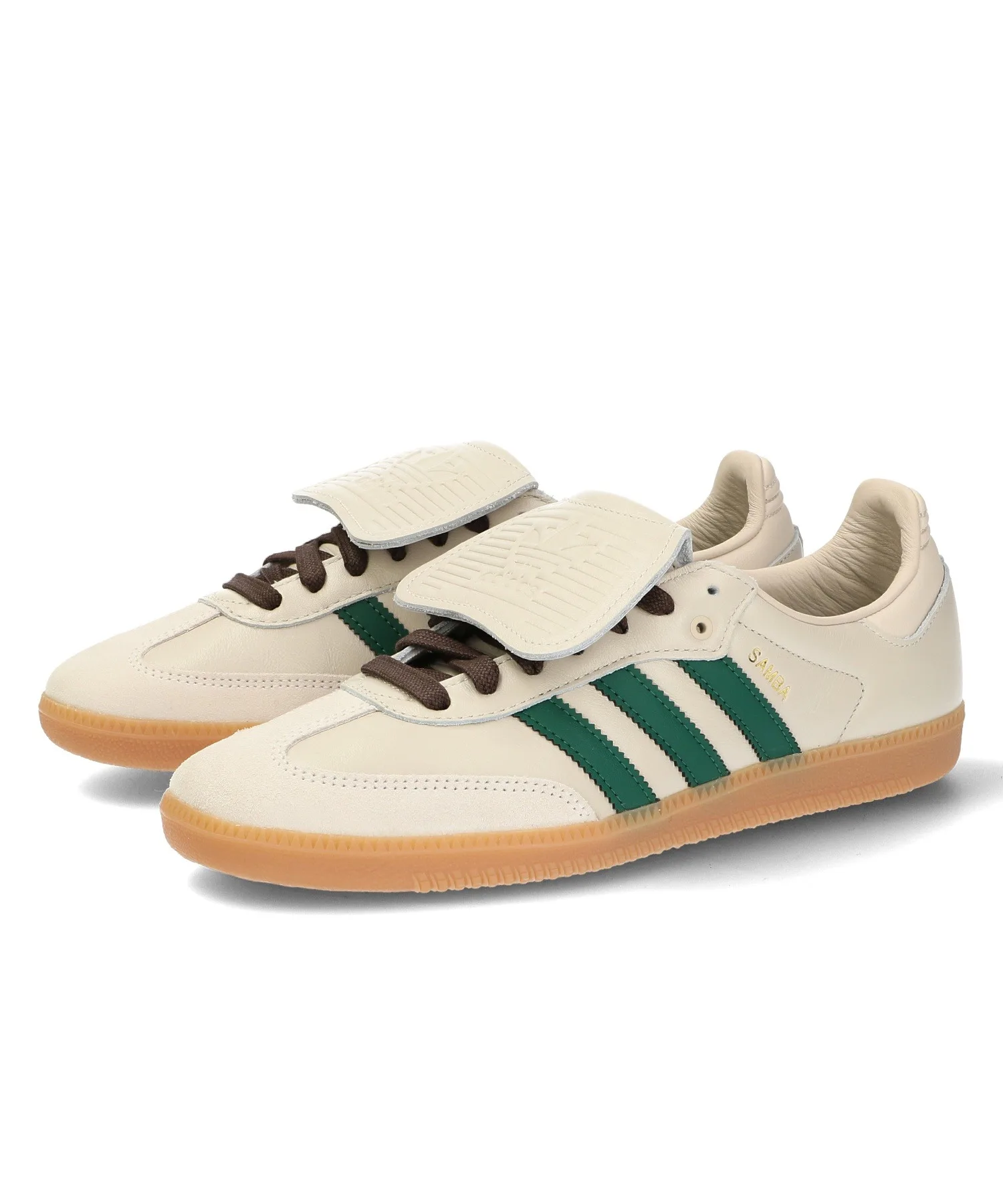Кроссовки из искусственной кожи Samba LT adidas Originals белые — фото 4