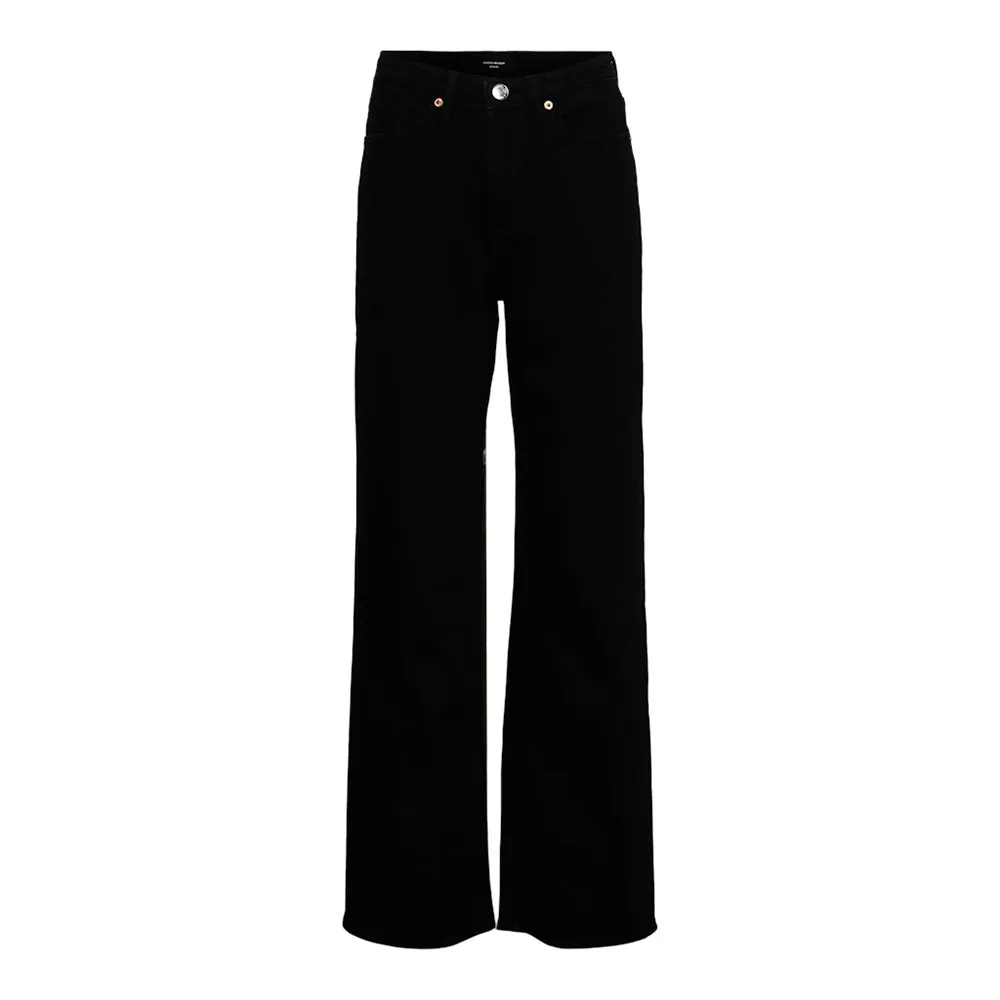 

Джинсы Vero Moda Tessa Wide Ra118 Tall high waist, черный