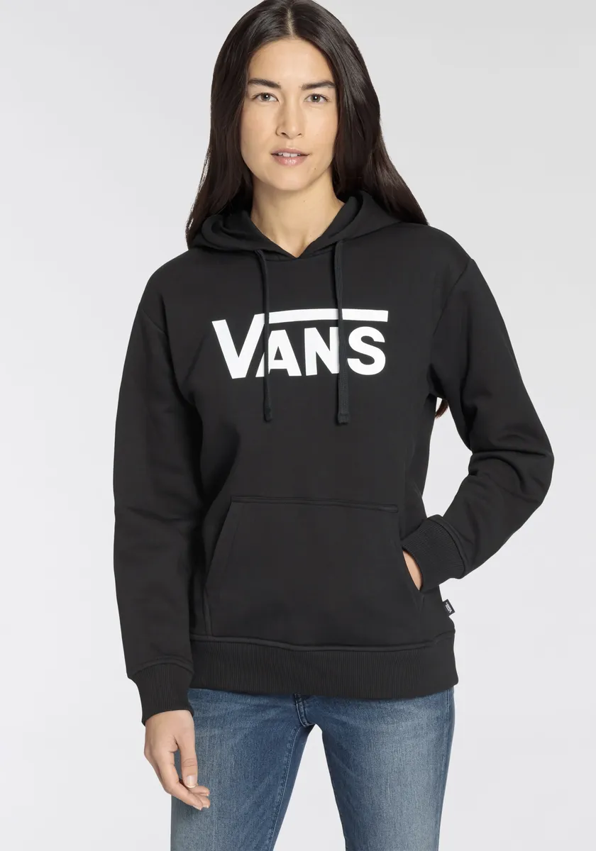 

Толстовка Vans с капюшоном "CLASSICVBFFHOODIE", с логотипом, черный