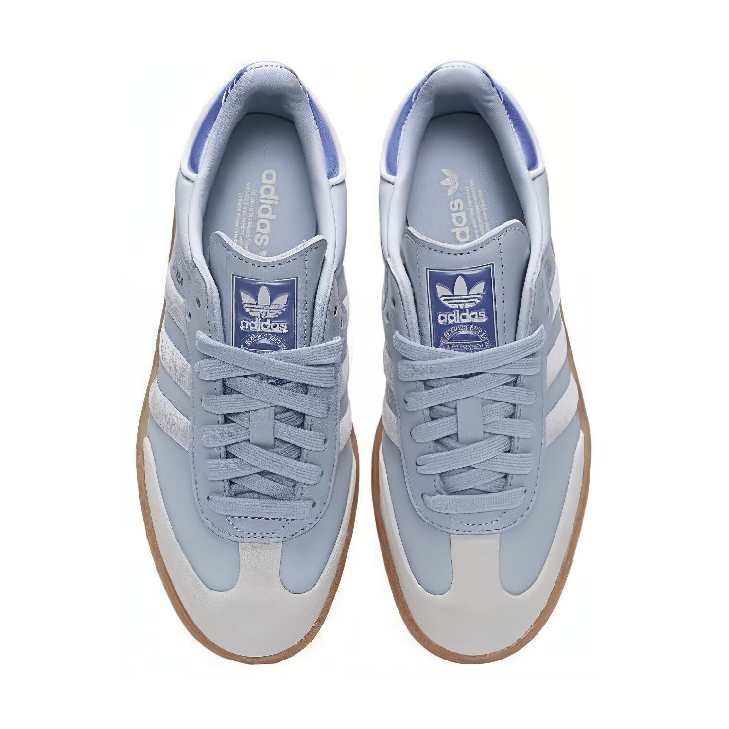 Женские кроссовки Adidas Sambae «Halo Blue Spark Metallic» Adidas Originals, синий — фото 3