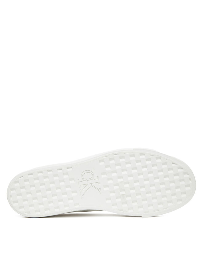 Кроссовки Vulc Flatf Jacquard Aop YW0YW01965 Calvin Klein Jeans, бежевый — фото 4