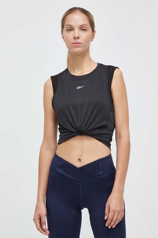 

Беговая футболка Reebok, черный
