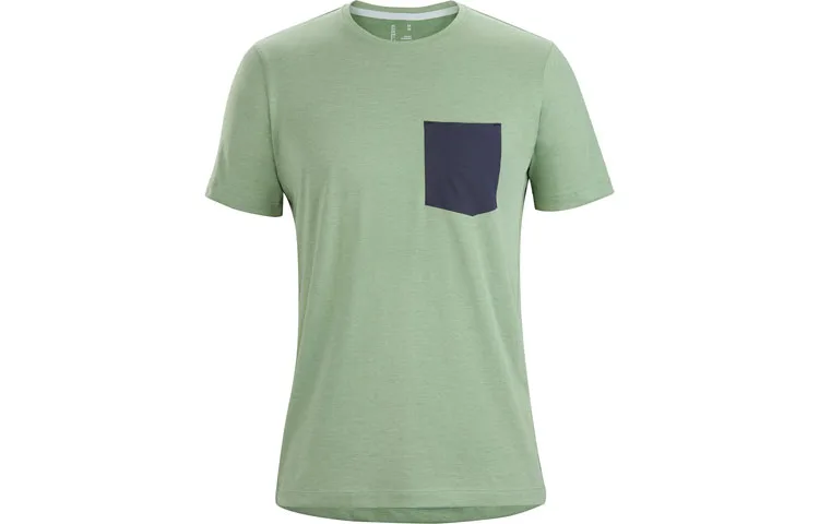 Футболка ERIS мужская с круглым вырезом, умеренно прямой крой Arcteryx, Celadon Glaze Green/Remedy