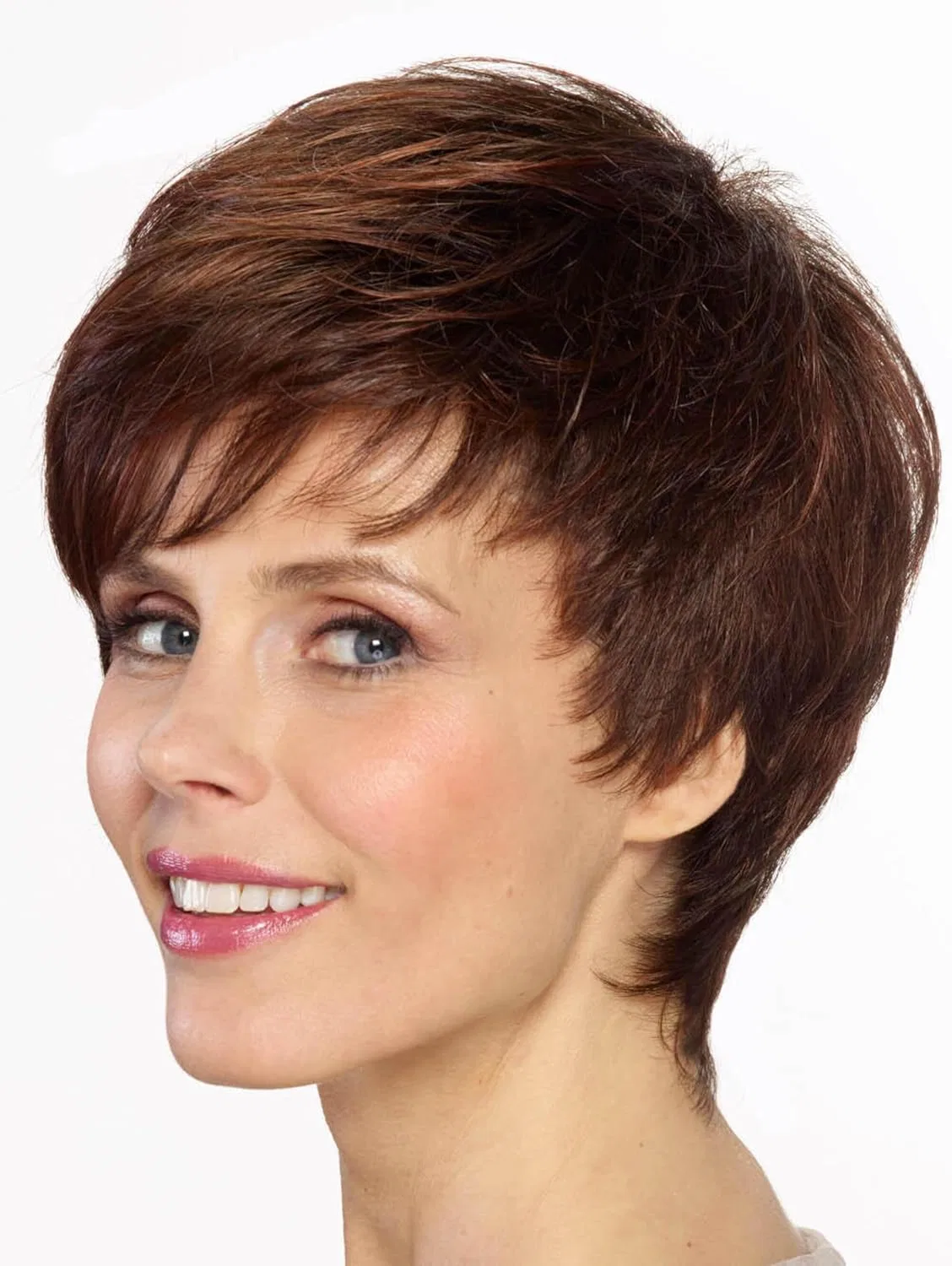 Женский парик из синтетических волос Lofty «Saskia» Lofty, Chocolate Chestnut — фото 3