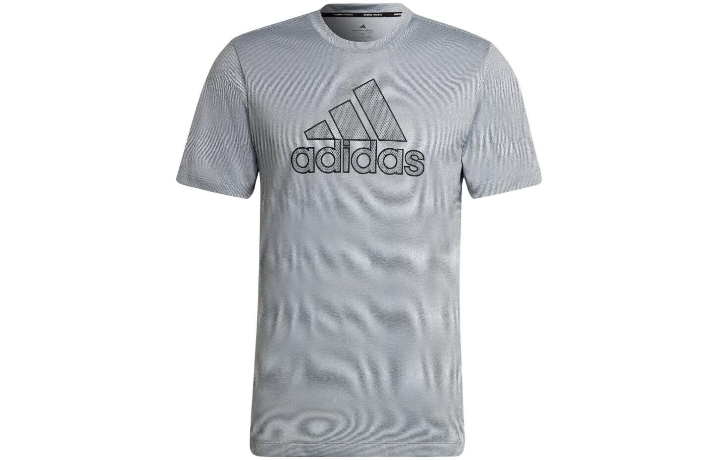 

Футболка мужская серебряная Adidas, цвет Silver
