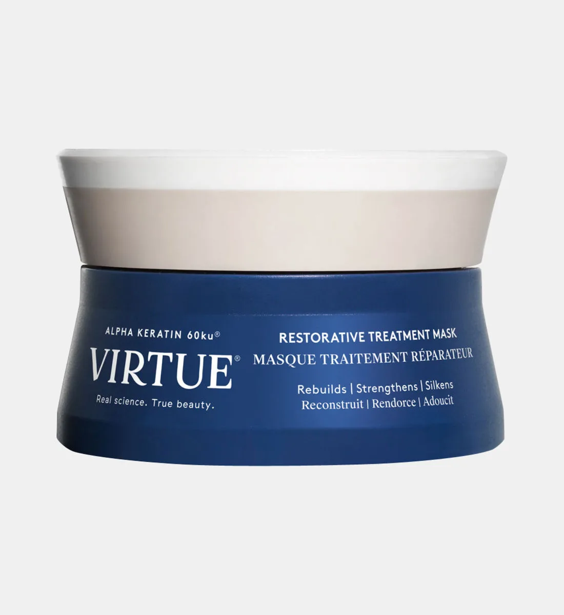 Восстанавливающая маска для волос Virtue, синий