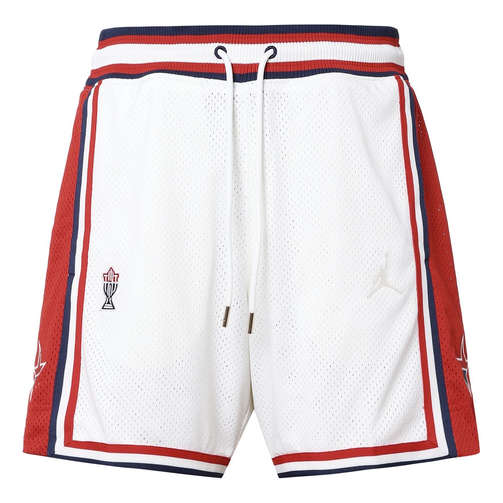 

Шорты Air Jordan x Trophy Room Game Shorts Asia Sizing 'White Red' DR2957-133