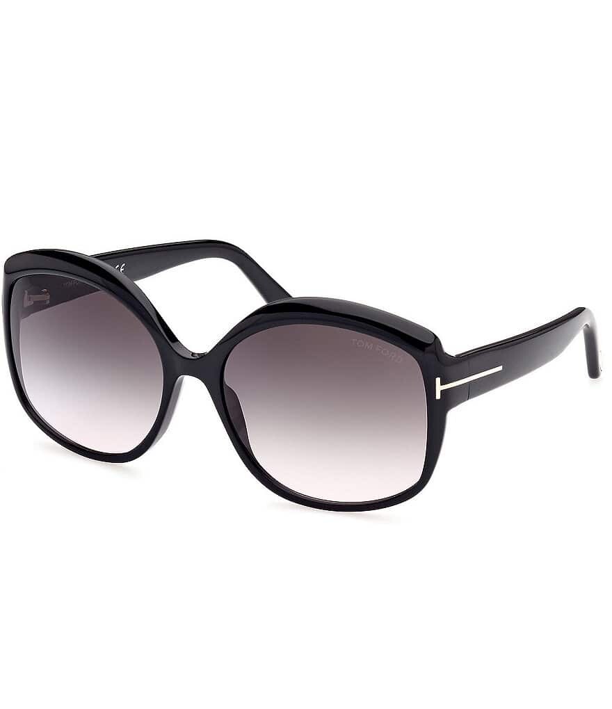 

TOM FORD Женские круглые солнцезащитные очки Chiara 60 мм, черный