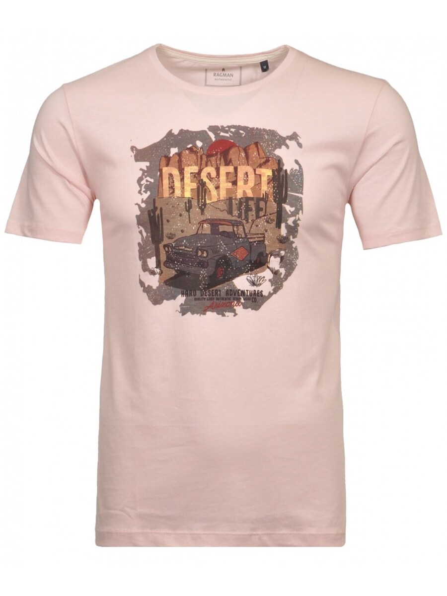 

Классическая футболка Ragman Shirt, розовый