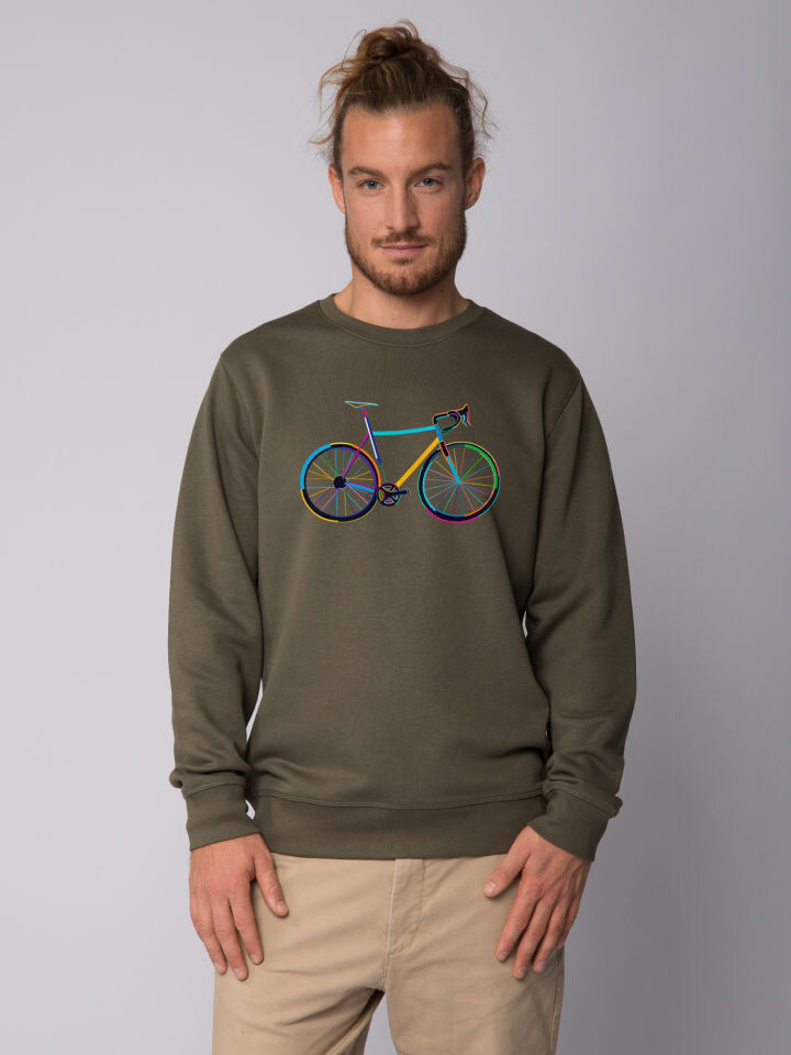 

Толстовка wat Apparel Fahrrad by night, хаки