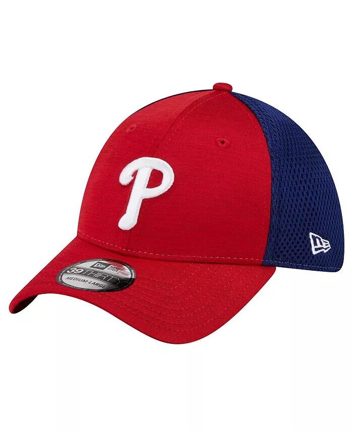 

Мужская красная кепка Philadelphia Phillies Neo 39THIRTY Flex New Era, красный